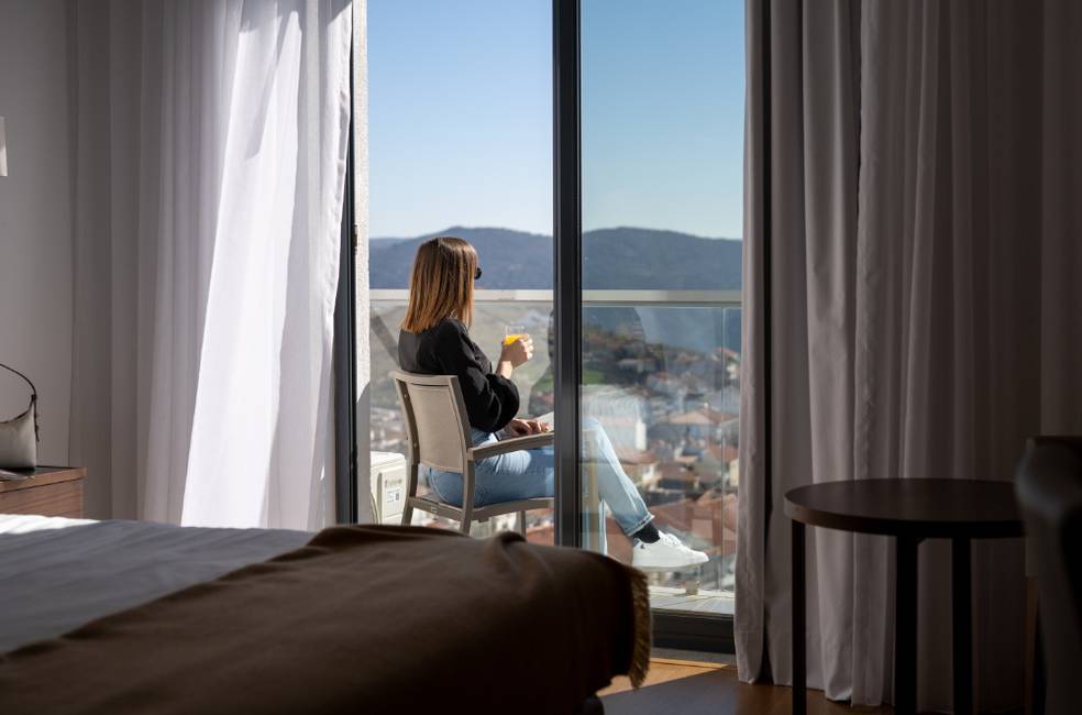 Twin room with village view Freixo Douro Superior Hotel Freixo de Espada à Cinta
